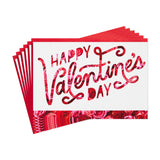 Hallmark Pack of Valentines Day Cards, Roses (6 Valentine's Day Cards with Envelopes)