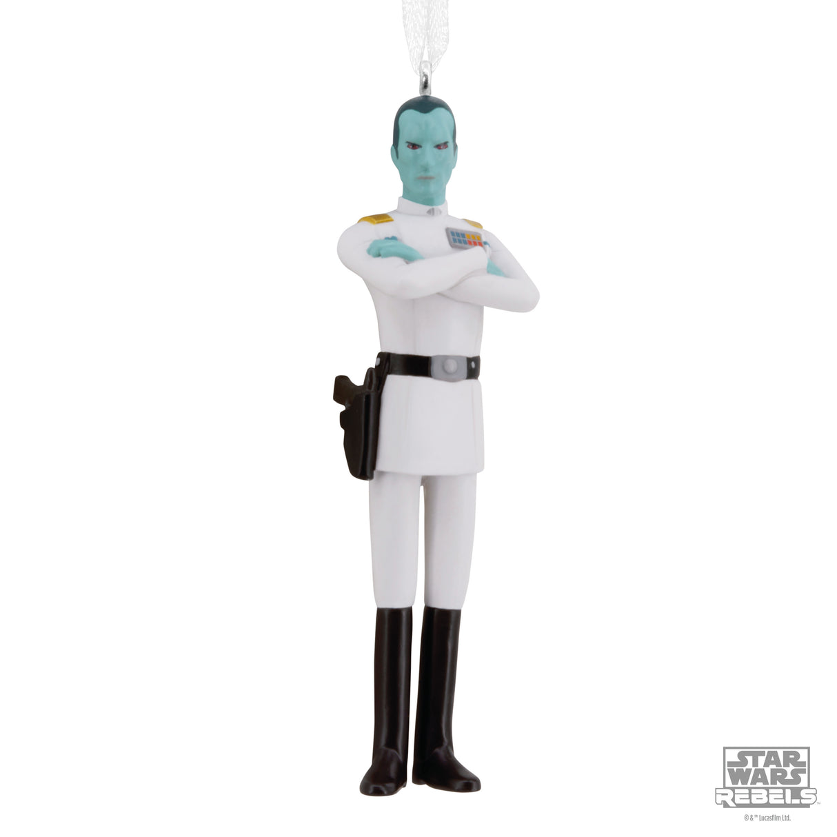 Star Wars: Ahsoka Grand Admiral Thrawn Christmas Ornament, May the 4th