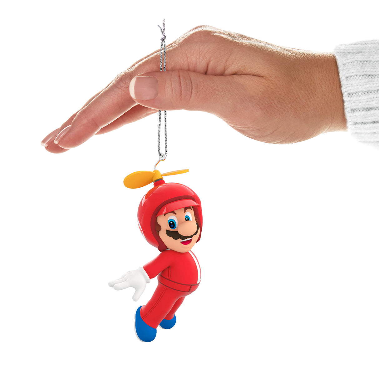 Keepsake Christmas Ornament 2024, Nintendo Super Mario Powered Up With Mario Propeller Mario, Gifts for Gamers