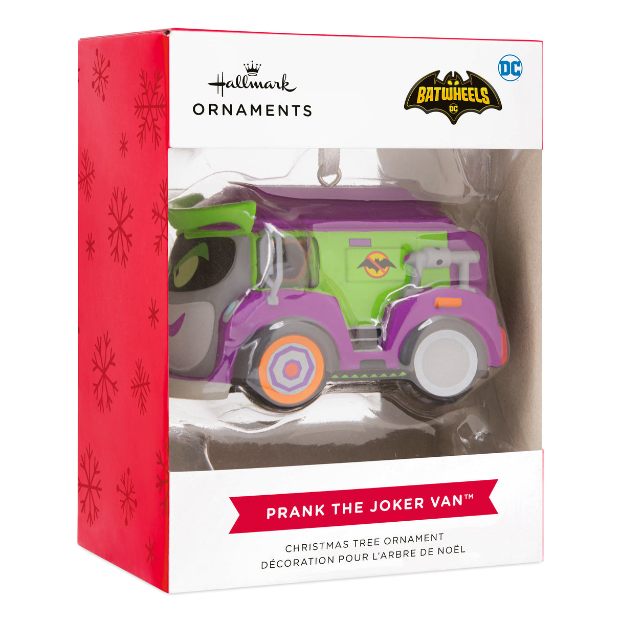 DC Batwheels Prank the Joker Van Christmas Ornament