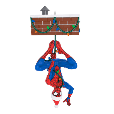 Hallmark Keepsake Christmas Ornament (Marvel Spider-Man Peekbuster With Motion-Activated Sound)