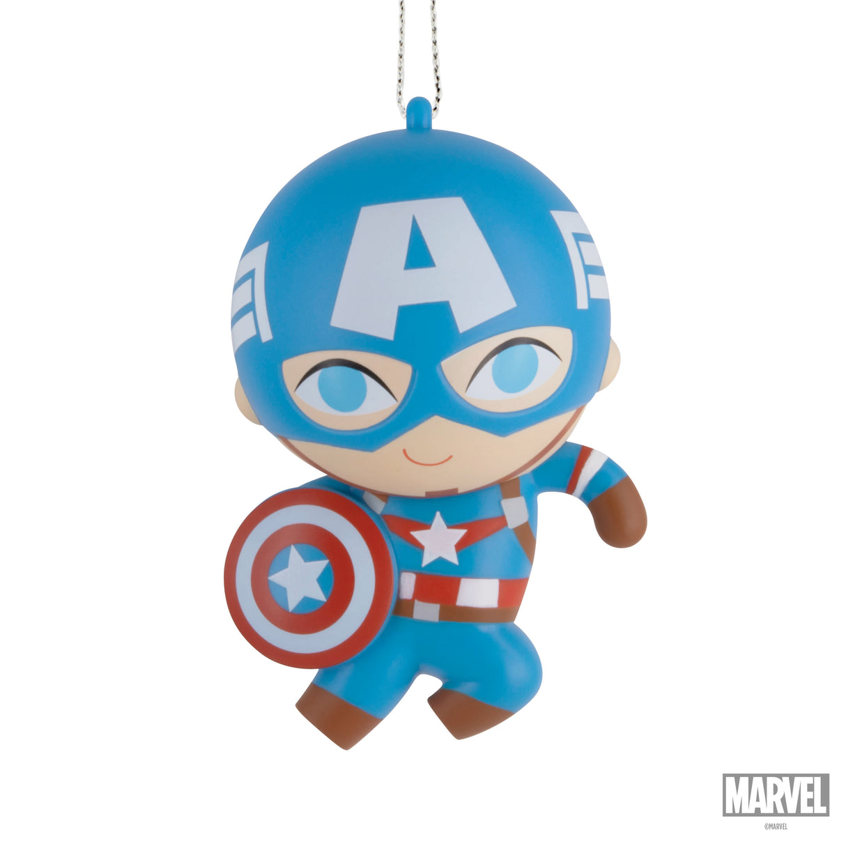 Hallmark Christmas Ornament (Marvel Captain America Shatterproof)