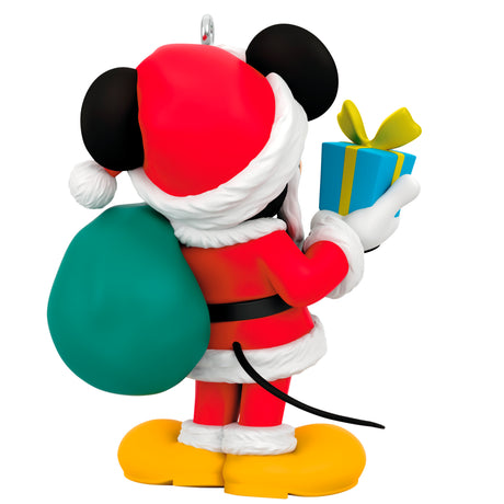 Keepsake Christmas Ornament 2024, Disney All About Mickey! Santa Mickey, Gifts for Disney Fans