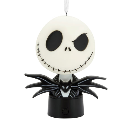 Disney Tim Burton's The Nightmare Before Christmas Jack Skellington Christmas Ornament With Light