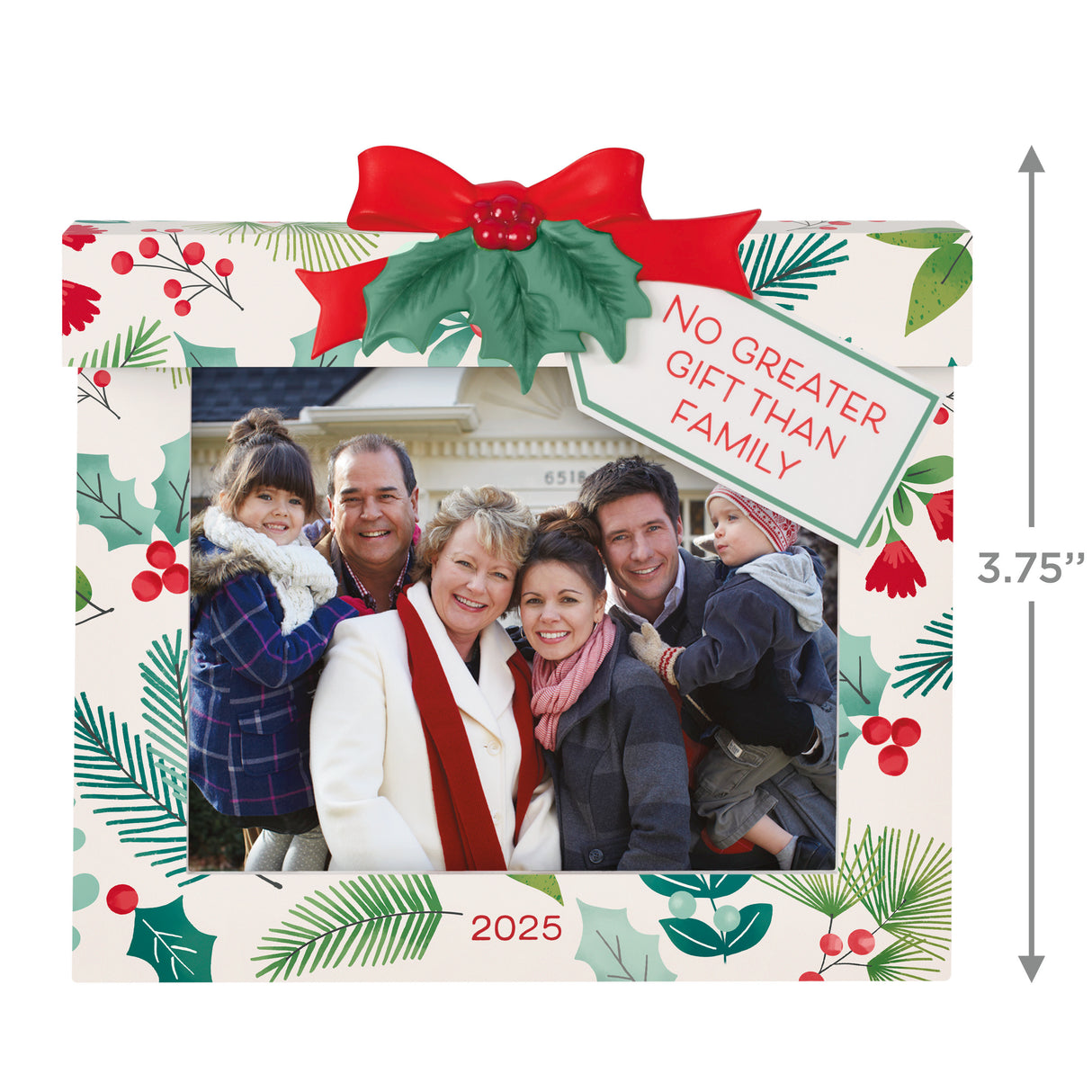 Hallmark Keepsake Christmas Ornament (The Gift of Family 2025 Photo Frame)