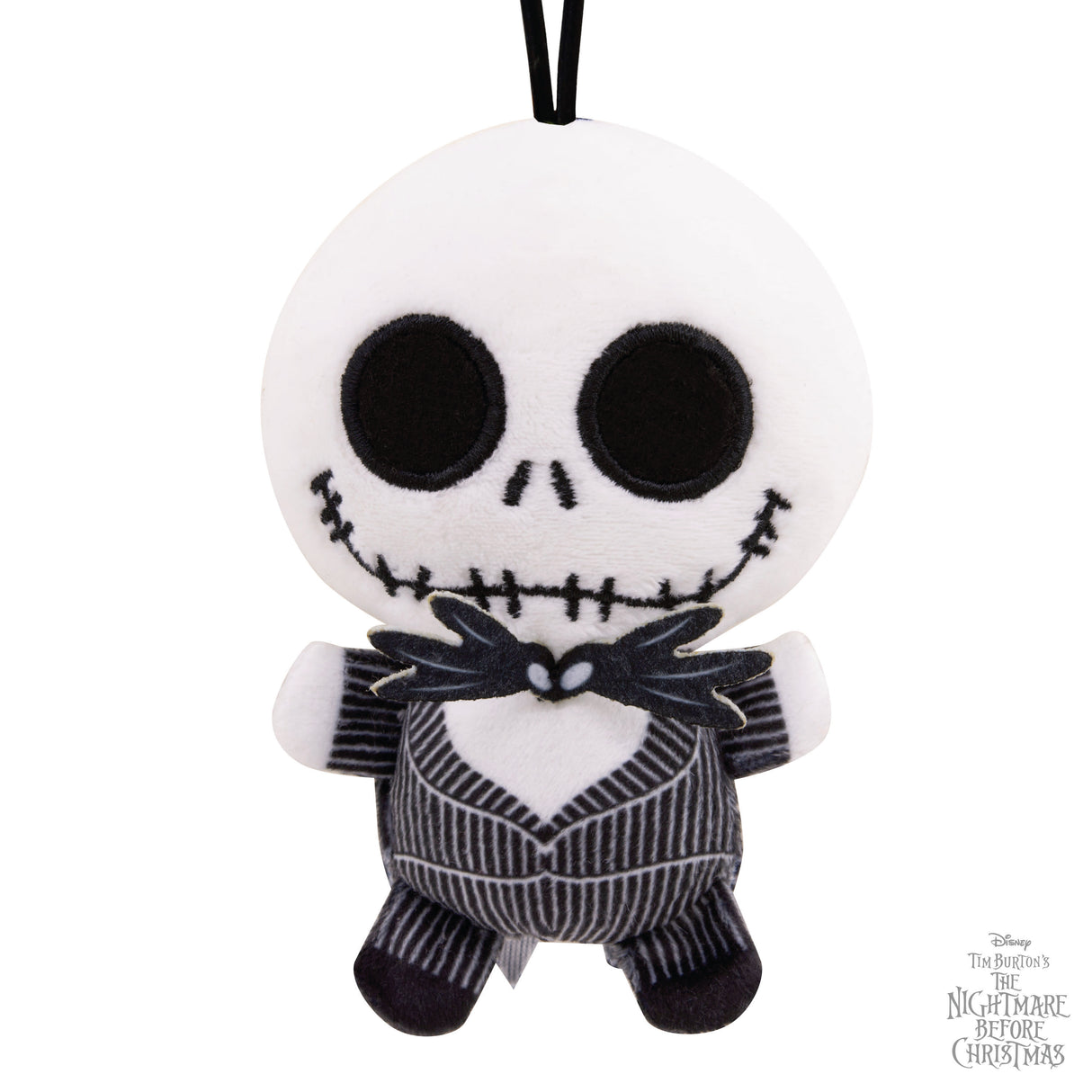 Hallmark Christmas Ornament (Disney Tim Burton's The Nightmare Before Christmas Jack Skellington, Plush Fabric)