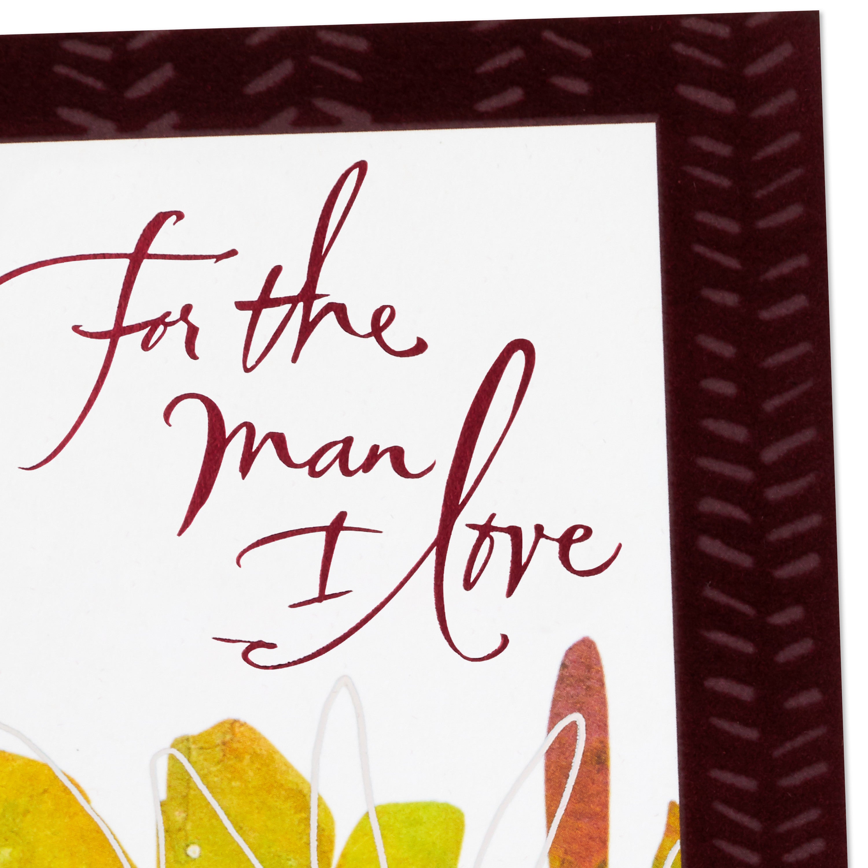 Hallmark Birthday Card for Husband or Boyfriend (Man I Love)