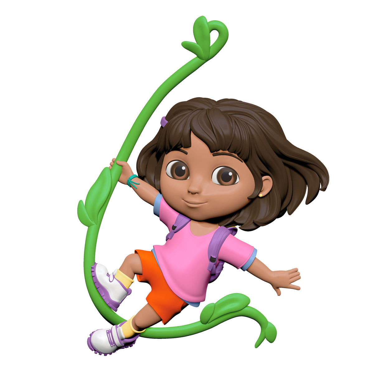 Hallmark Keepsake Christmas Ornament (Nickelodeon Dora Swinging Into Adventure)