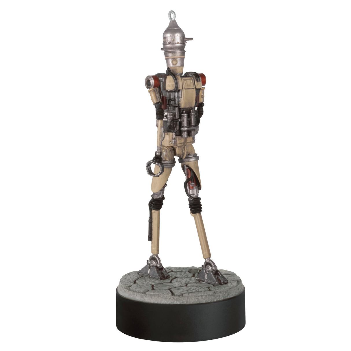 Hallmark Keepsake Christmas Ornament (Star Wars: The Mandalorian Grogu Operating IG-12 With Sound)