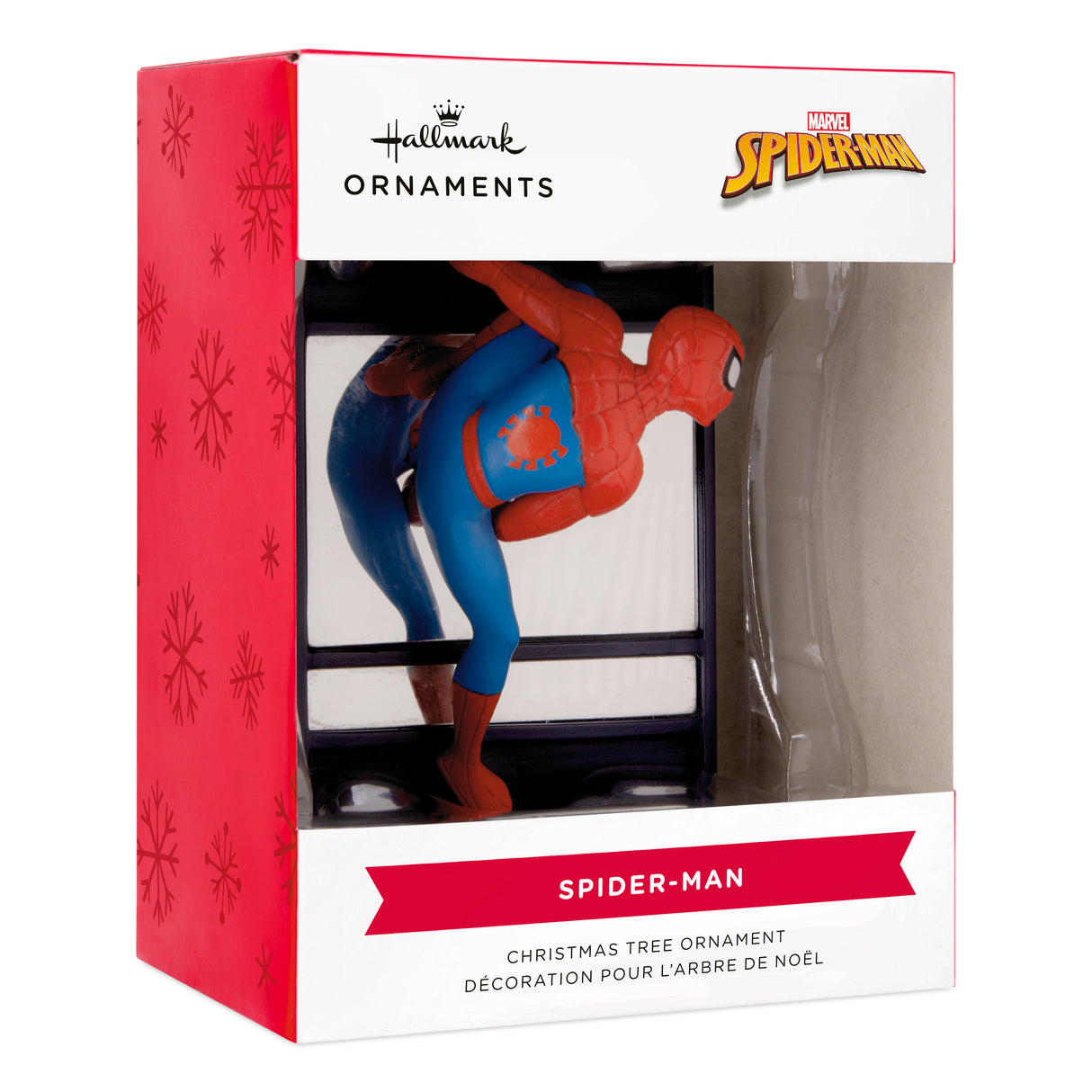 Marvel Spider-Man on Window Christmas Ornament