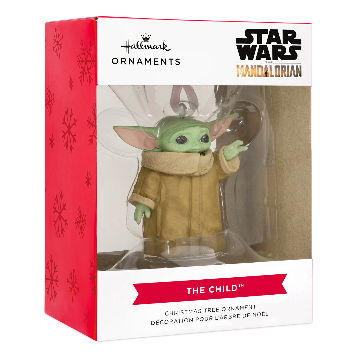 Star Wars: The Mandalorian The Child Grogu Christmas Ornament, May the 4th