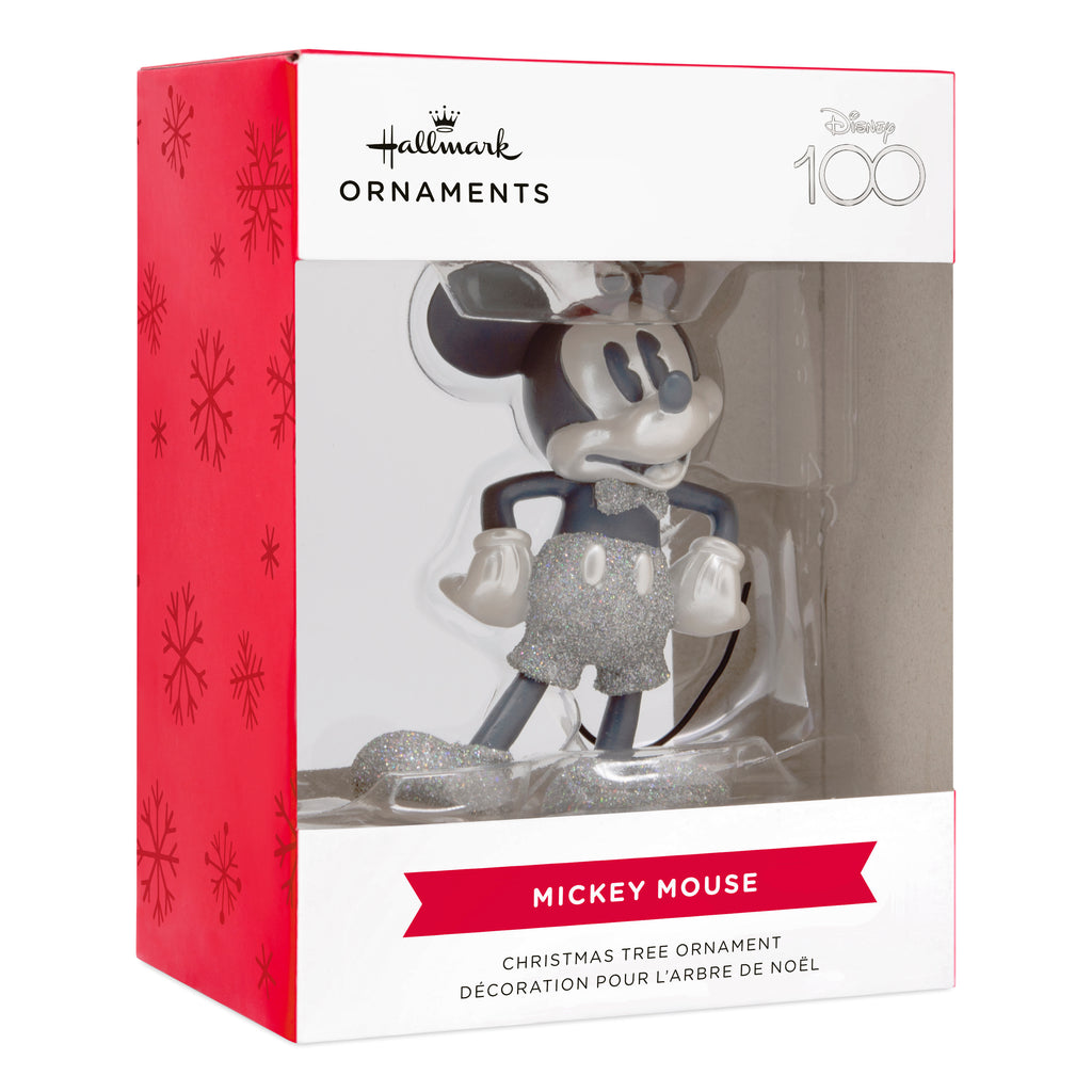Hallmark Disney 100th Anniversary Mickey Mouse Christmas Ornament