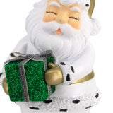 Signature Santa in White Suit Christmas Ornament