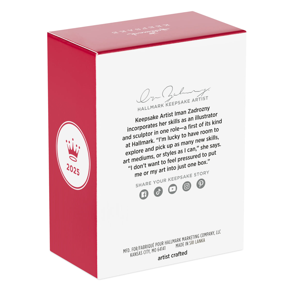 Hallmark Keepsake Christmas Ornament (Grandson Seal 2025)