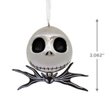 Disney Tim Burton's The Nightmare Before Christmas Jack Skellington Premium Christmas Ornament, Metal