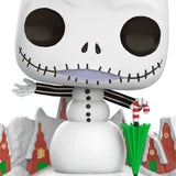 Keepsake Christmas Ornament 2024, Disney Tim Burton's The Nightmare Before Christmas Jack Skellington Snowman Funko POP!, Gifts for Disney Fans