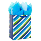 Hallmark Royal Blue, Turquoise and Light Blue Bulk Tissue Paper (90 Sheets) for Birthdays, Hanukkah, Father's Day, Baby Showers, Graduations