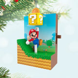 Keepsake Christmas Ornament 2024, Nintendo Super Mario Collecting Coins With Sound and Motion, Gifts for Gamers