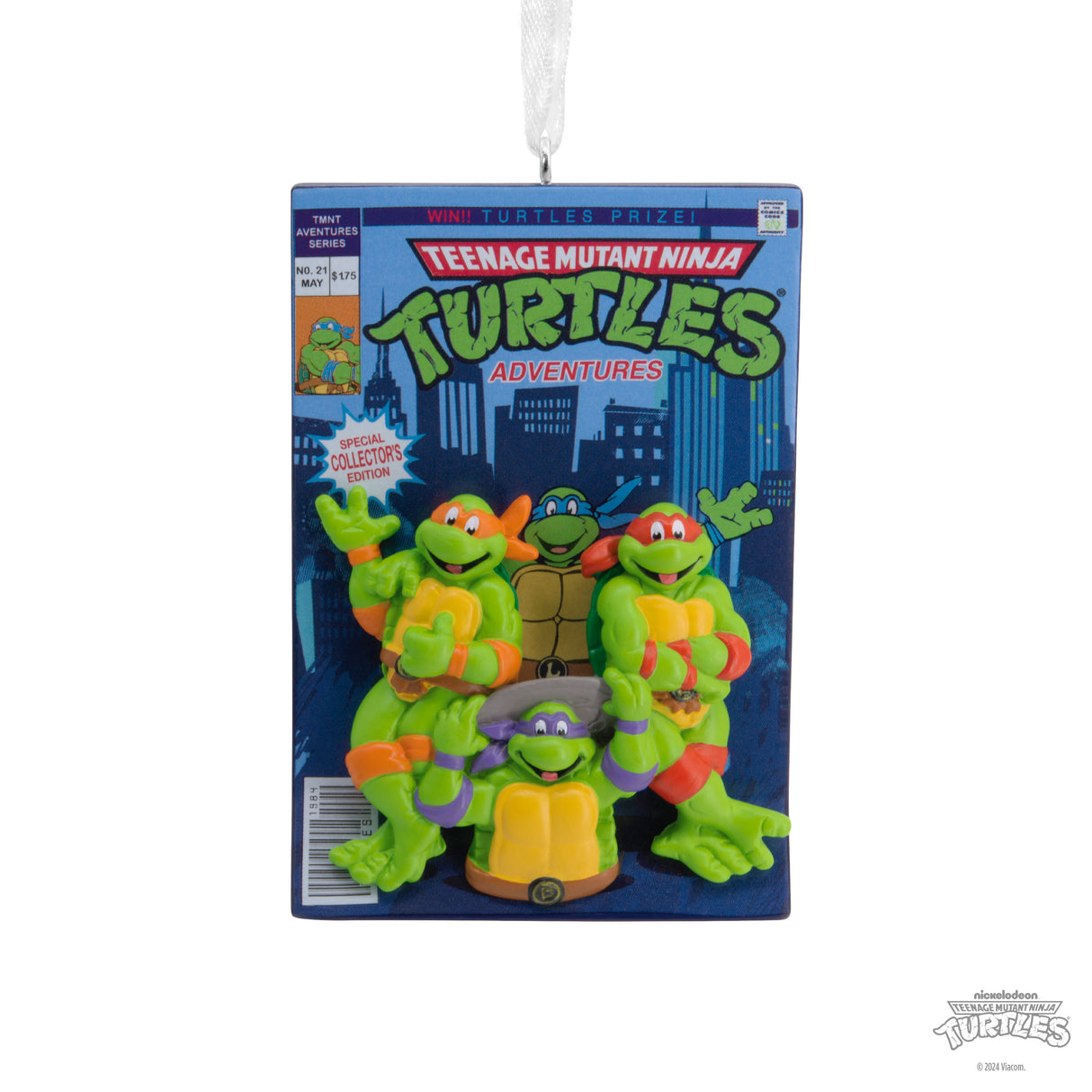 Nickelodeon Teenage Mutant Ninja Turtles Comic Book Christmas Ornament