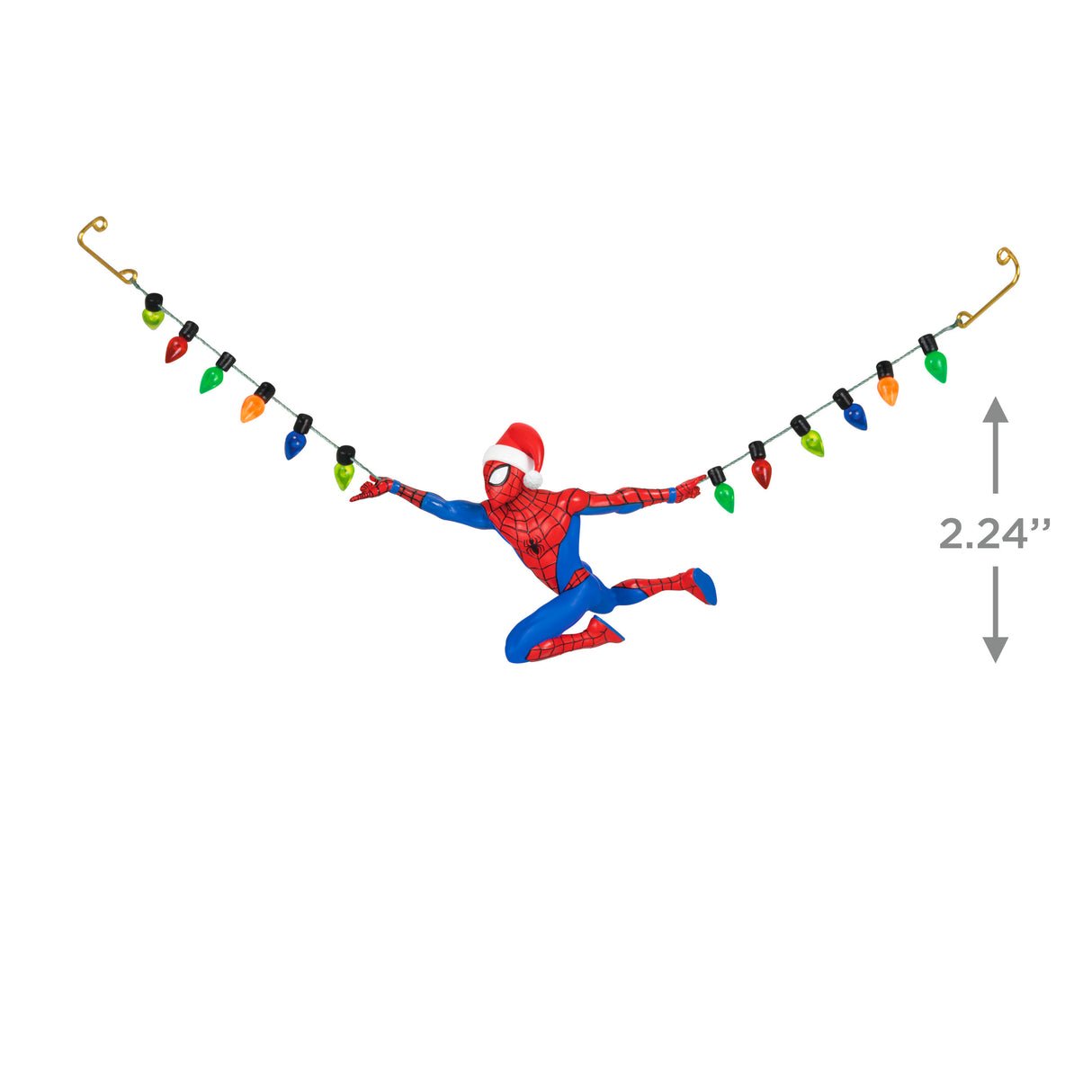 Keepsake Christmas Ornament 2024, Marvel Spider-Man Holidays in Full Swing, Gifts for Marvel Fans