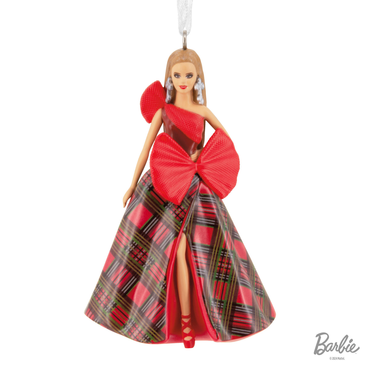 Mattel Holiday Barbie 2024 Christmas Ornament