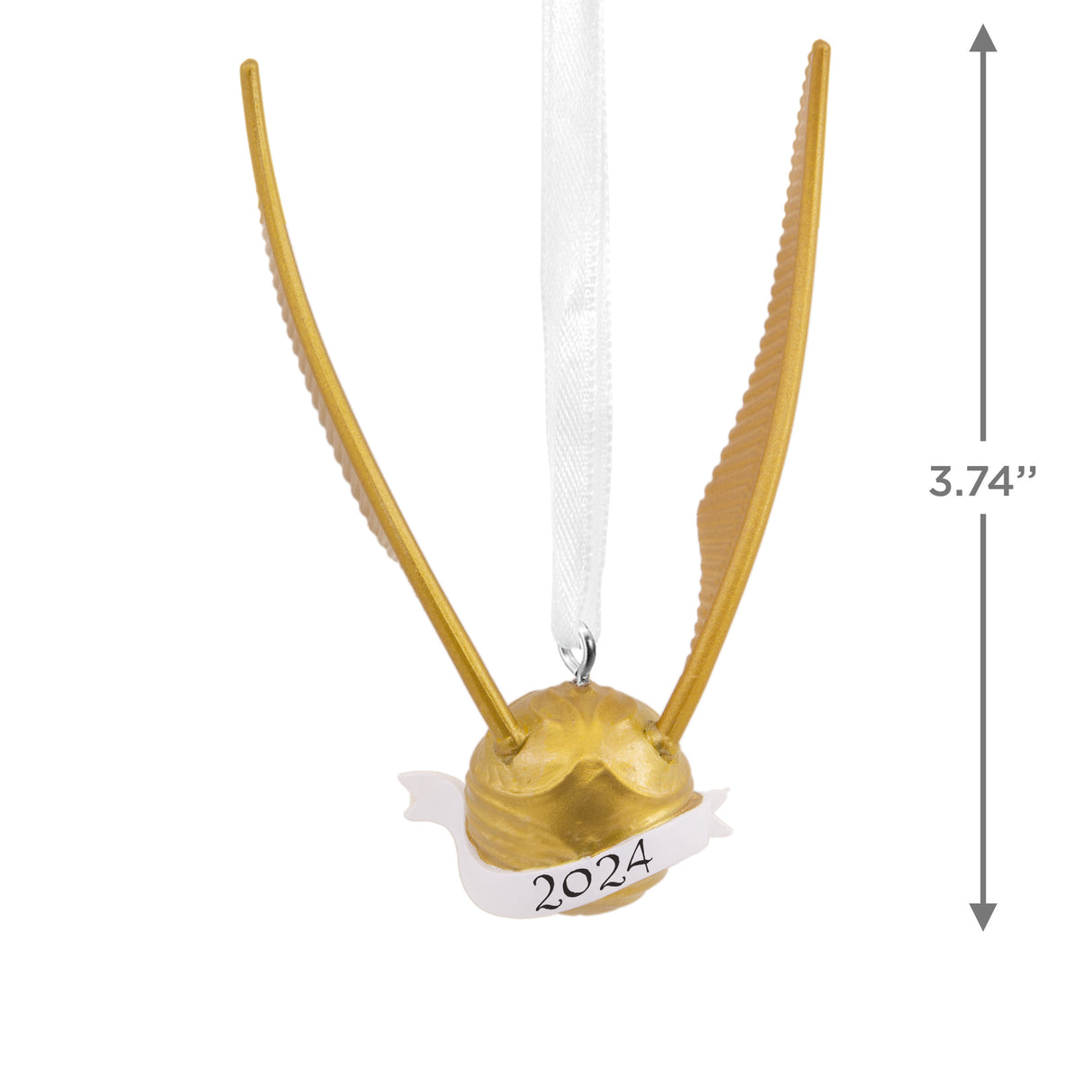 Harry Potter Golden Snitch 2024 Christmas Ornament