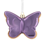 Signature Butterfly Glass Christmas Ornament