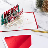 Hallmark Signature Paper Wonder Pop Up Christmas Card (Merry Christmas)