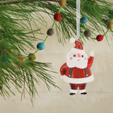 Hallmark Santa Christmas Ornament, Premium Porcelain