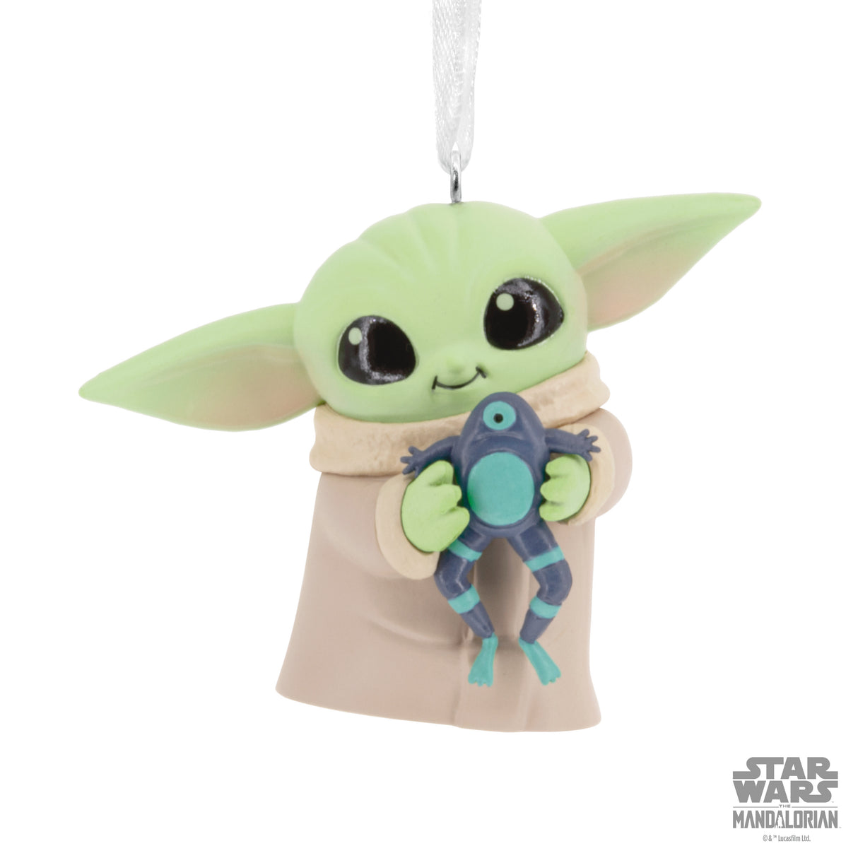 Hallmark Christmas Ornament (Star Wars: The Mandalorian Grogu With Frog)