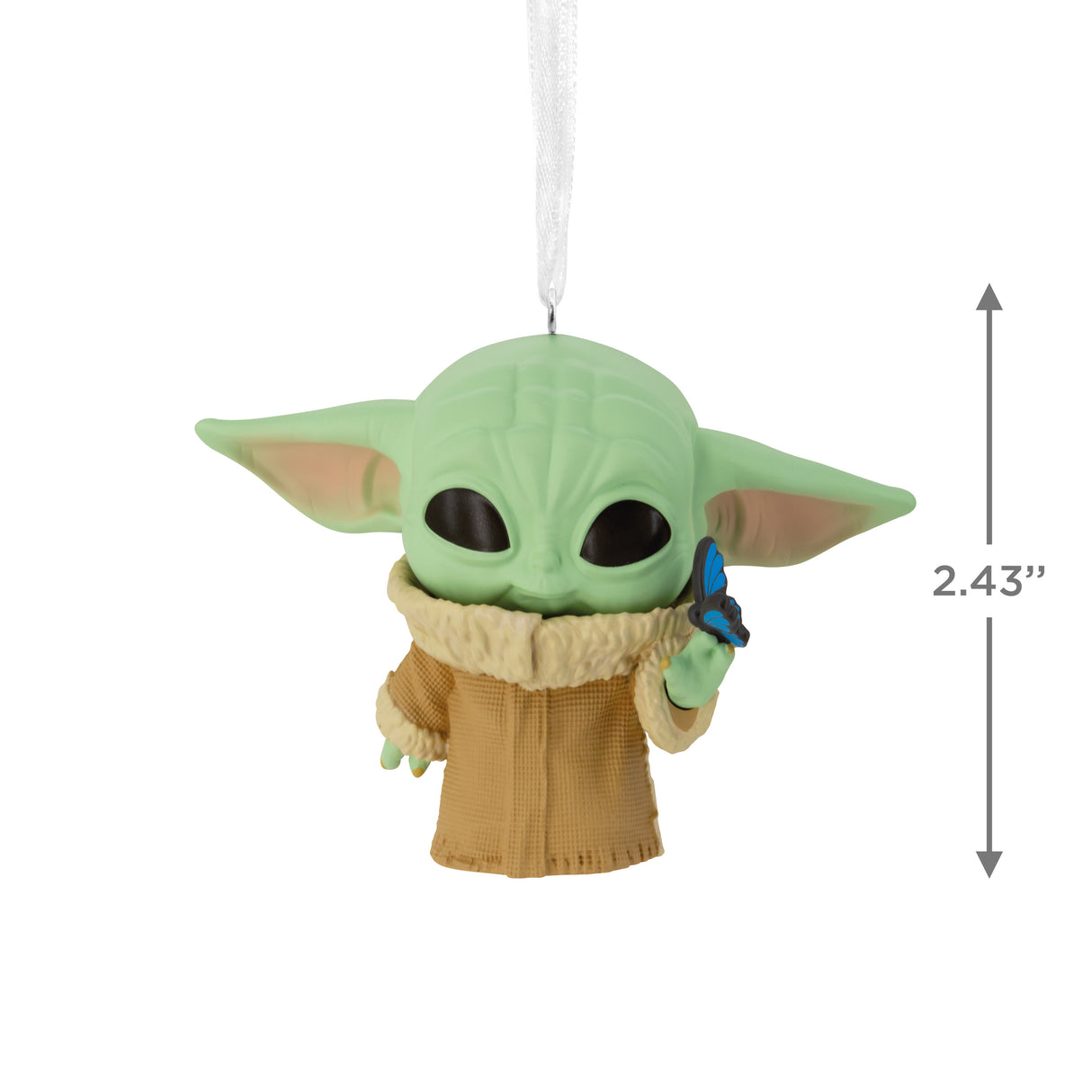 Star Wars: The Mandalorian Grogu With Butterfly Funko POP! Christmas Ornament, May the 4th