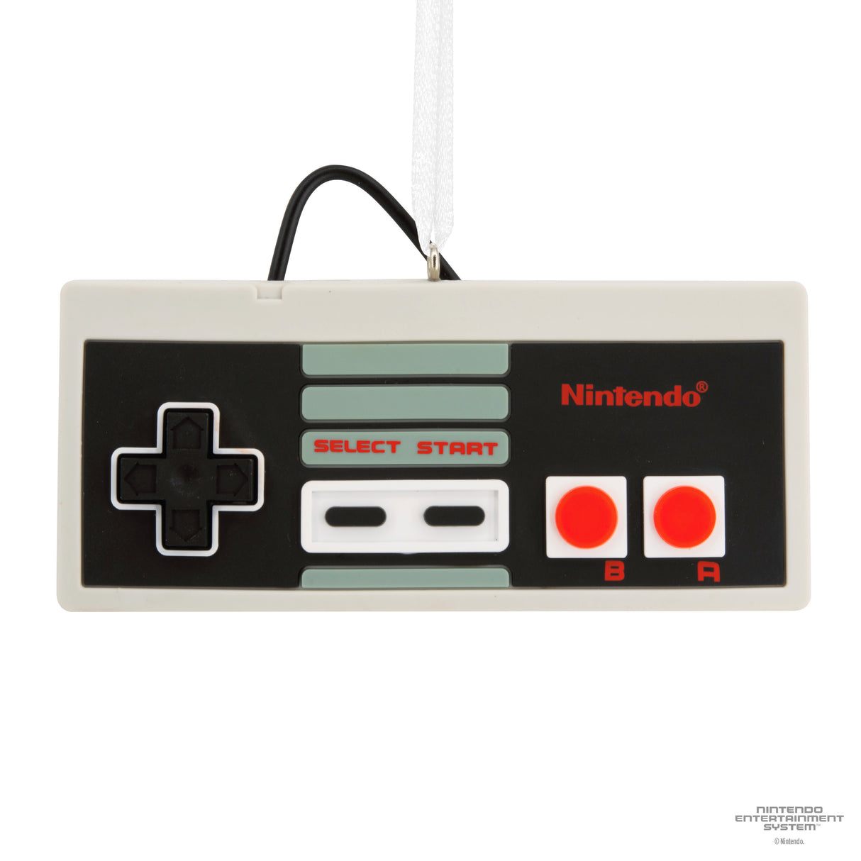 Nintendo Entertainment System Video Game Controller Christmas Ornament