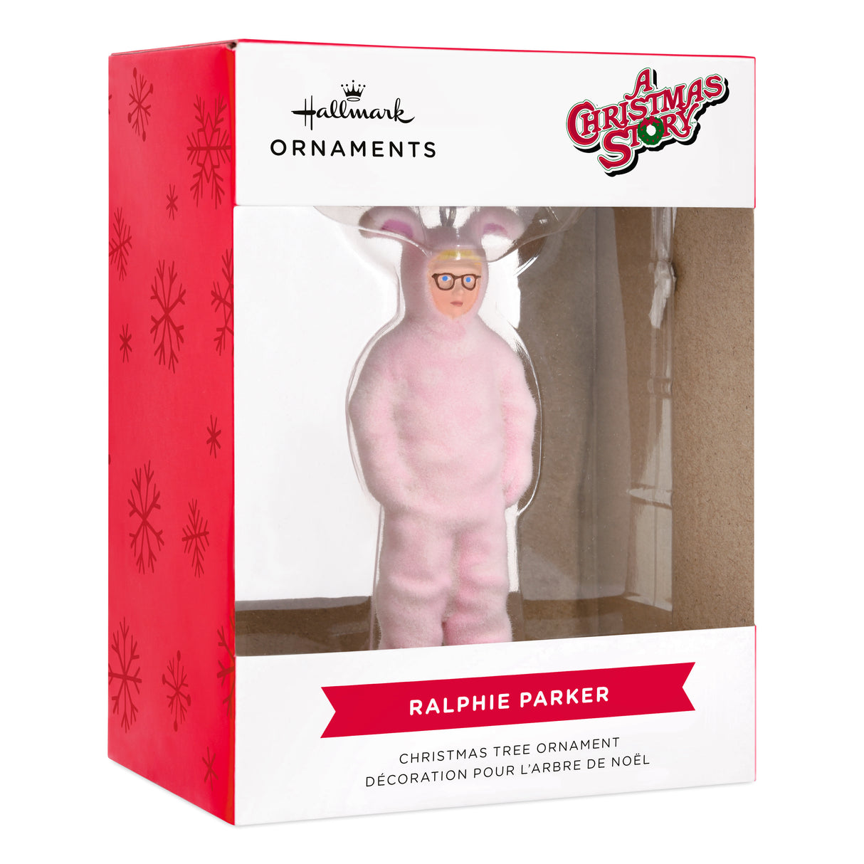 A Christmas Story Ralphie in Bunny Suit Christmas Ornament