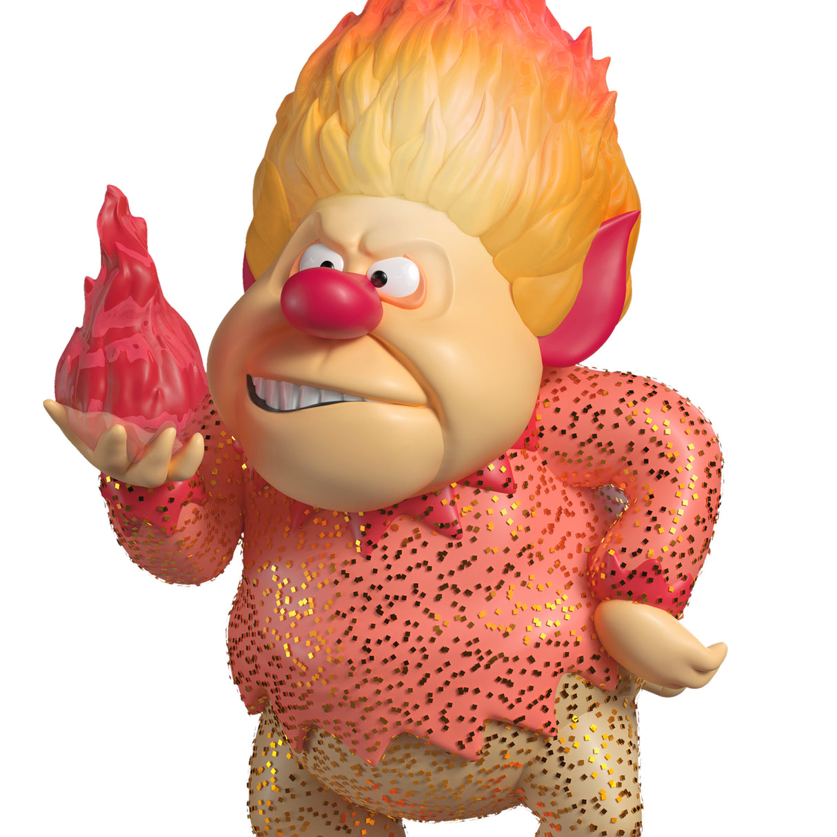 Hallmark Keepsake Christmas Ornament (The Year Without a Santa Claus Heat Miser With Light)