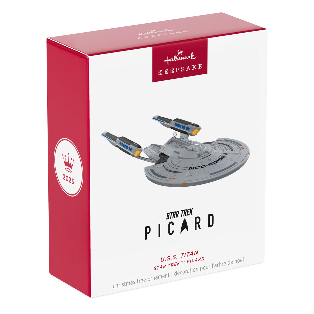 Hallmark Keepsake Christmas Ornament (Star Trek: Picard U.S.S. Titan)
