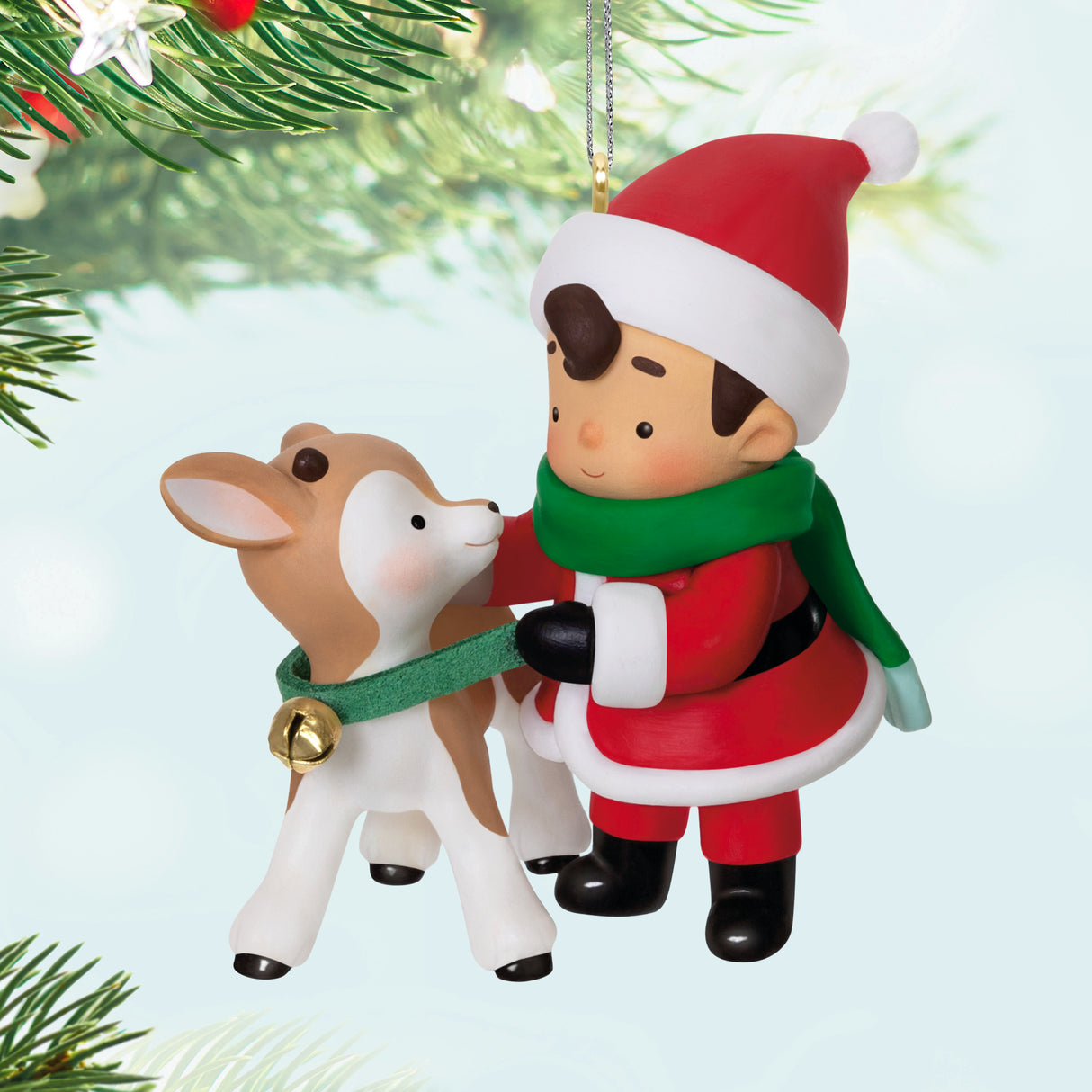Hallmark Keepsake Christmas Ornament (Young Santa)