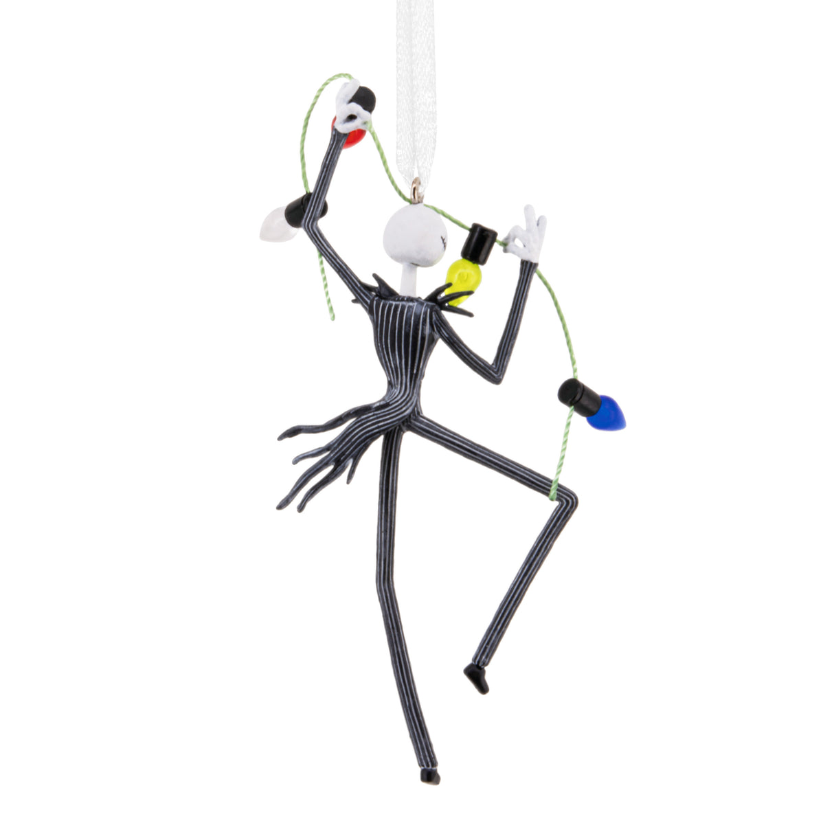 Hallmark Christmas Ornament (Disney Tim Burton's The Nightmare Before Christmas Jack Skellington With Lights)
