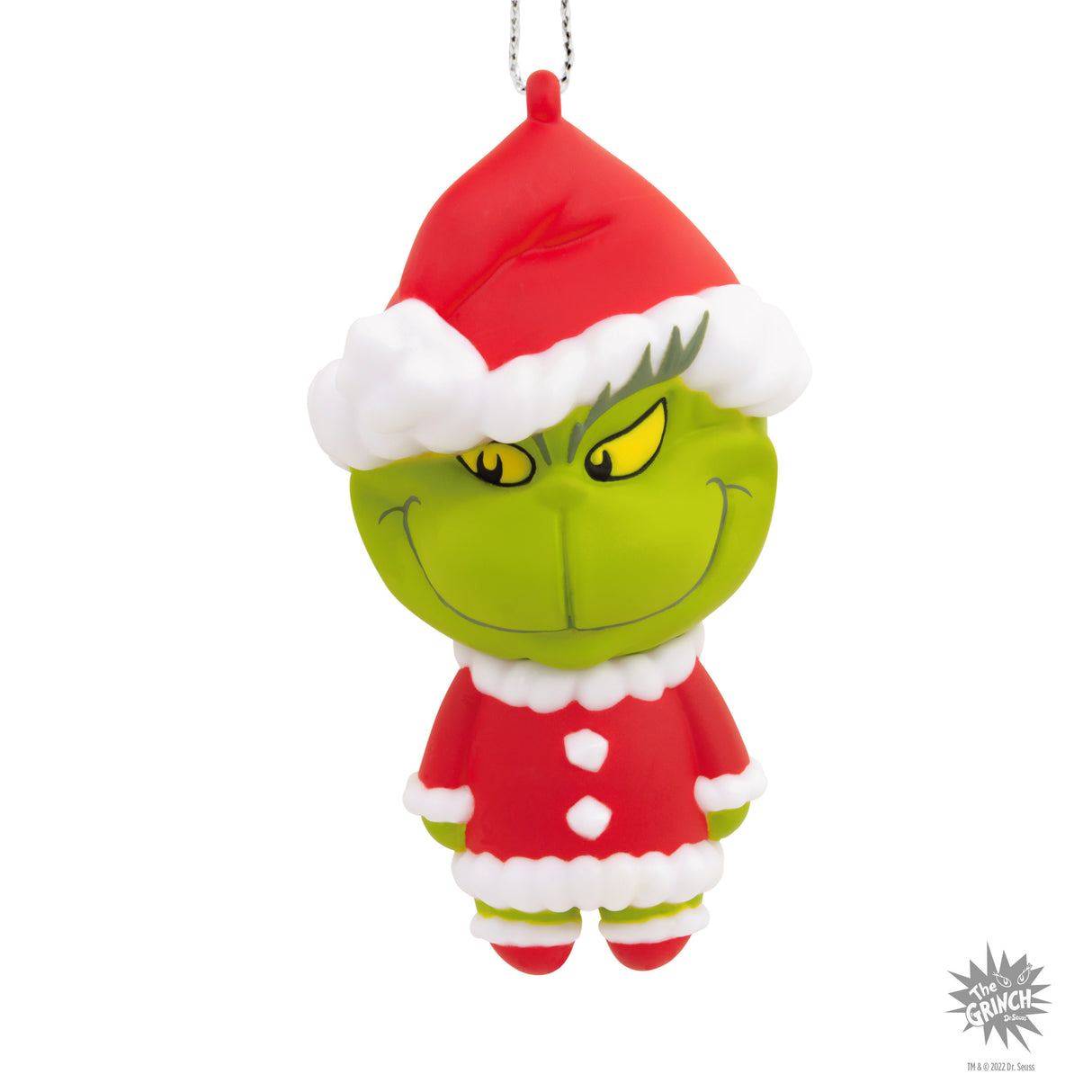 Dr. Seuss's How the Grinch Stole Christmas! Grinch Christmas Ornament, Shatterproof