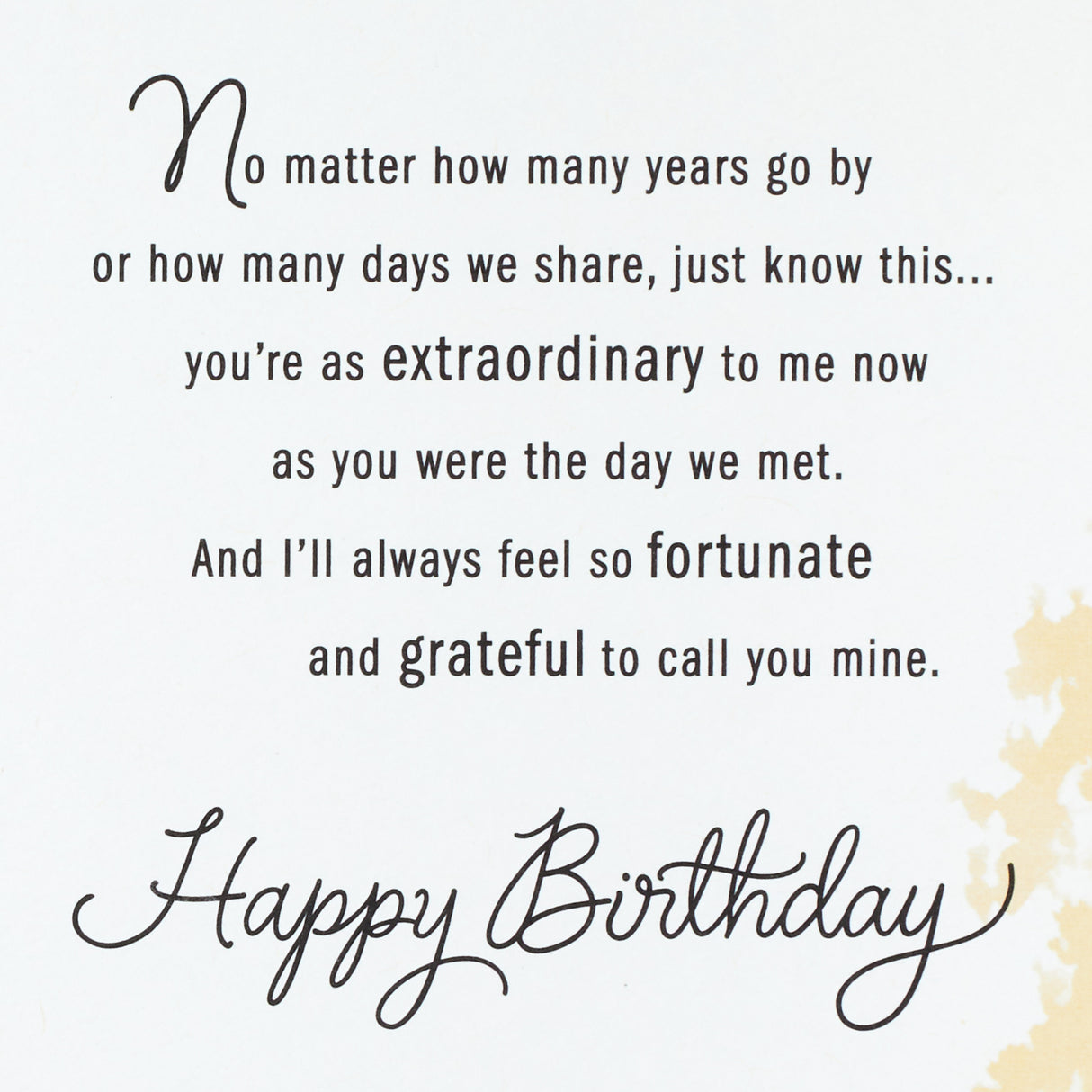 Hallmark Birthday Card for Husband or Boyfriend (Deer)