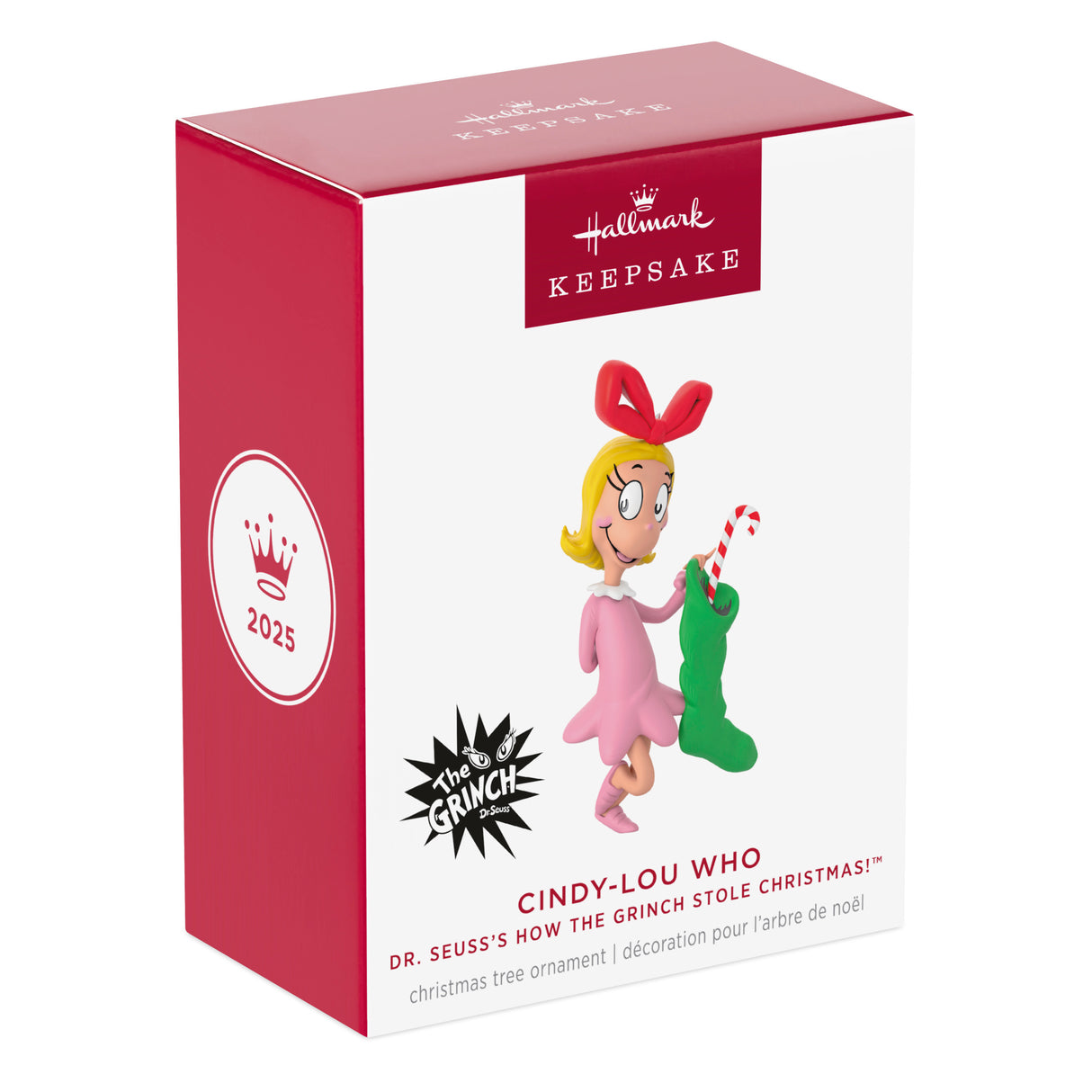 Hallmark Keepsake Christmas Ornament (Dr. Seuss's How the Grinch Stole Christmas! Cindy-Lou Who)