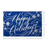 Holiday Boxed Cards, Happy Holidays (40 Cards with Envelopes)