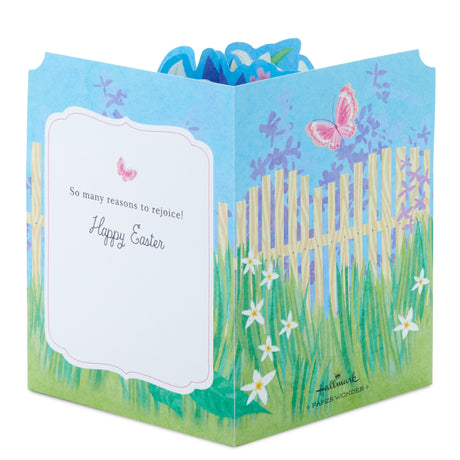 Hallmark Paper Wonder Displayable Pop Up Easter Card (Lilies)