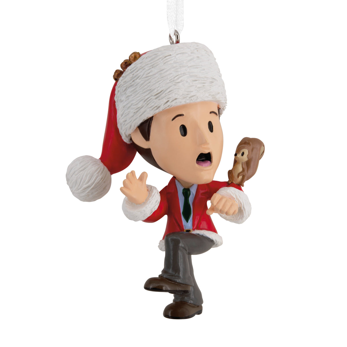 National Lampoon's Christmas Vacation Clark Griswold With Squirrel Stylized Christmas Ornament