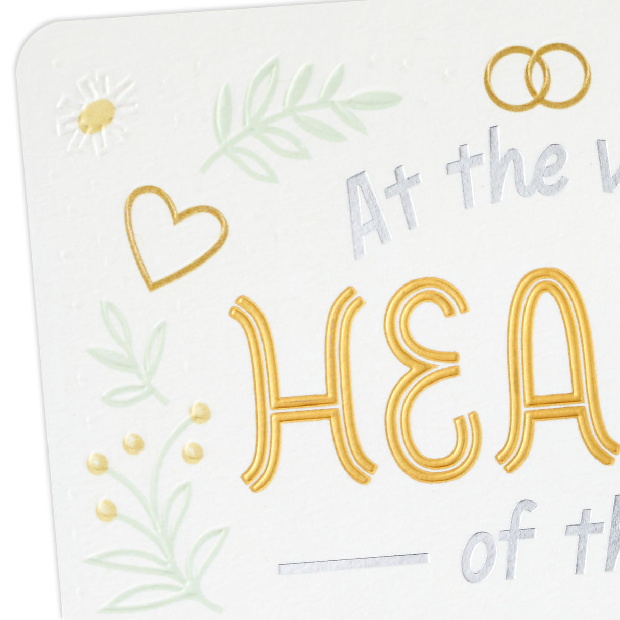 Hallmark Wedding Card (May There Always Be Love)