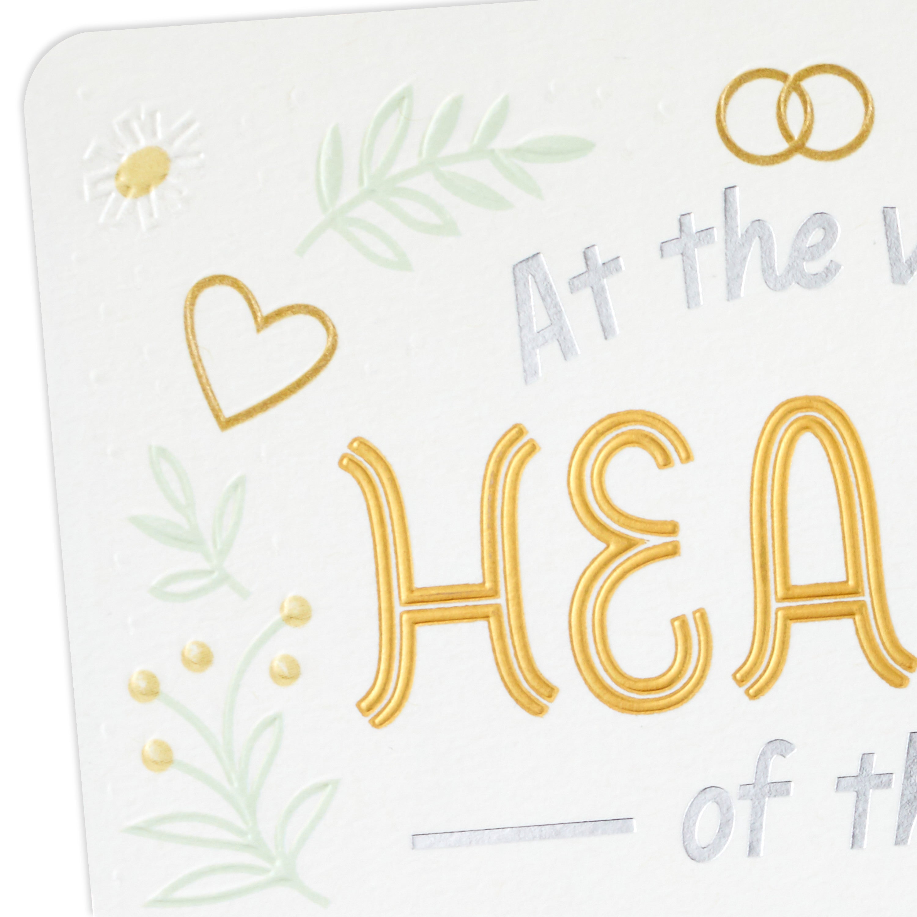 Hallmark Wedding Card (May There Always Be Love)