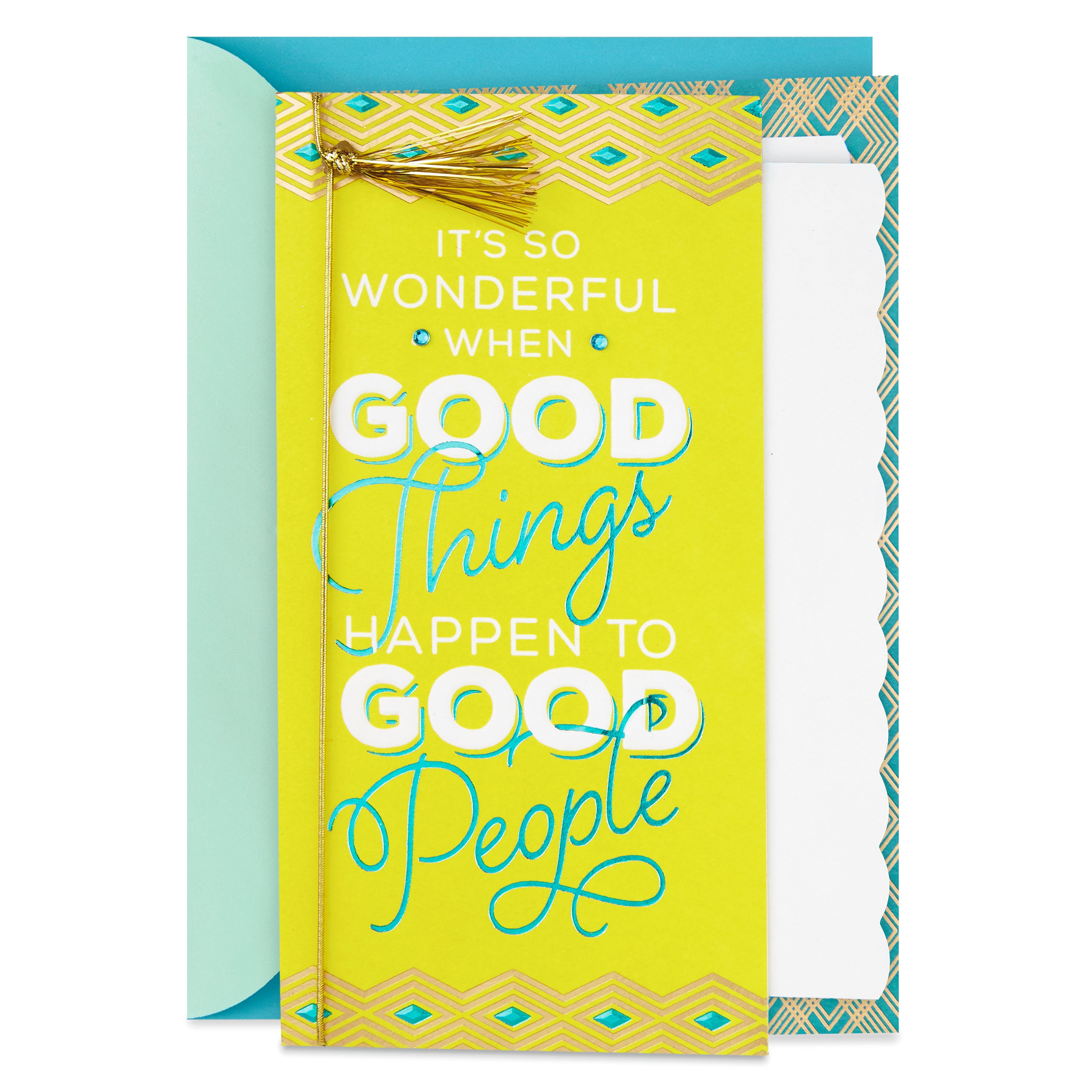 Hallmark Congratulations Card for Graduation or Retirement (When Good Things Happen to Good People)