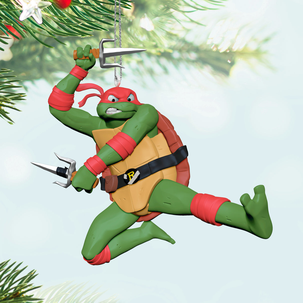 Keepsake Christmas Ornament 2024, Teenage Mutant Ninja Turtles: Mutant Mayhem Raphael, Gifts for TMNT Fans