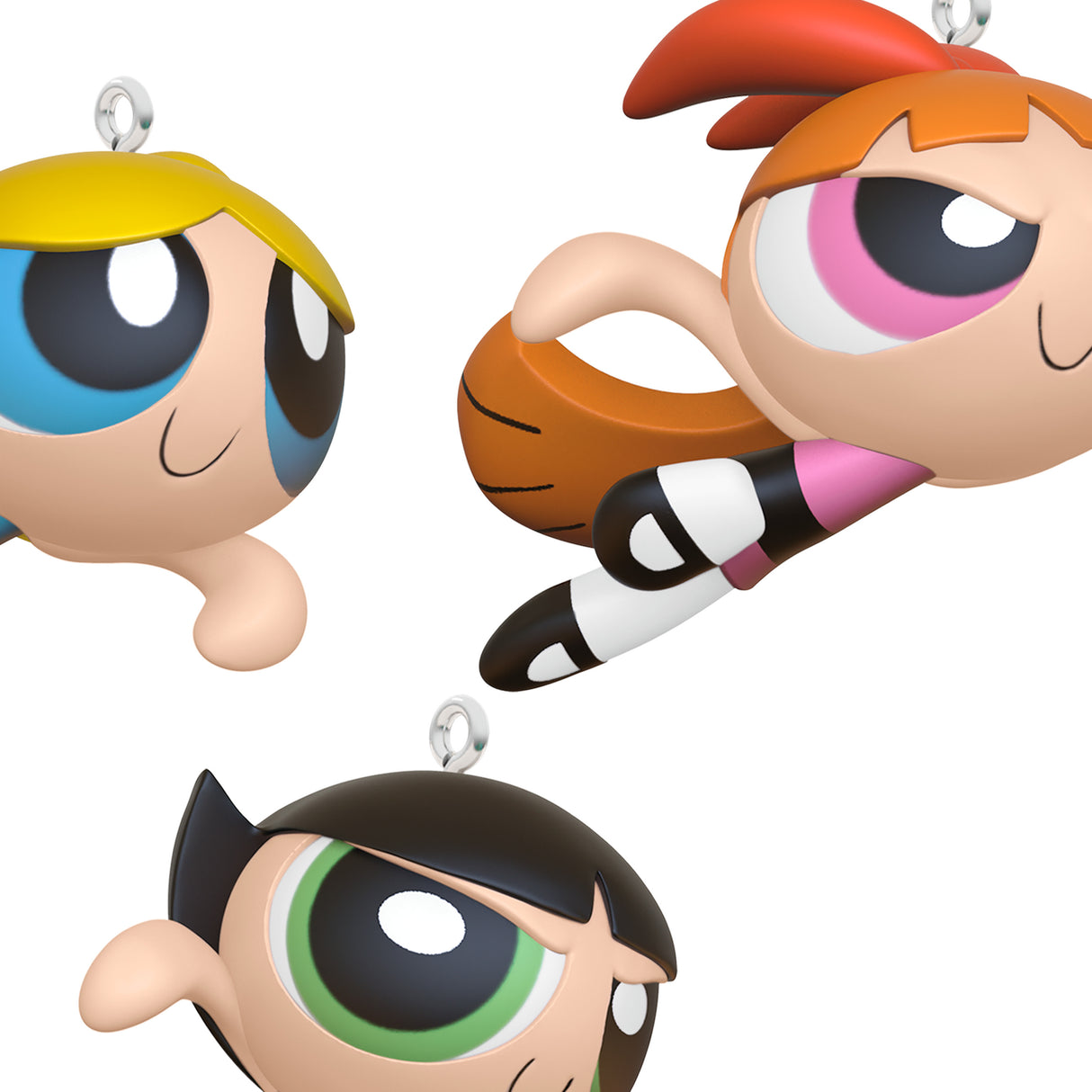 Keepsake Christmas Ornaments 2024, The Powerpuff Girls Blossom, Bubbles and Buttercup, Set of 3, Cartoon Gifts