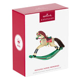 Hallmark Keepsake Christmas Ornament (Rocking Horse Memories 2025)