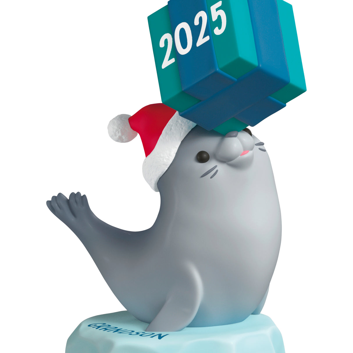 Hallmark Keepsake Christmas Ornament (Grandson Seal 2025)